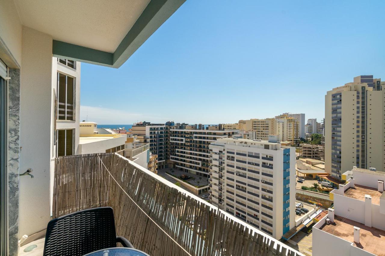 Apartamento Com Vista Espetacular, Ao Lado Da Praia Portimão Esterno foto